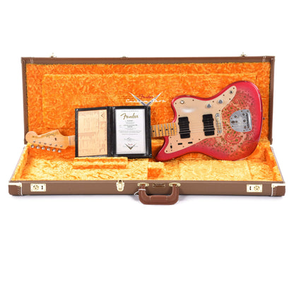 Fender Custom Shop Limited Edition Custom Jazzmaster Relic Maple Neck Aged Pink Paisley Electric Guitars / Solid Body