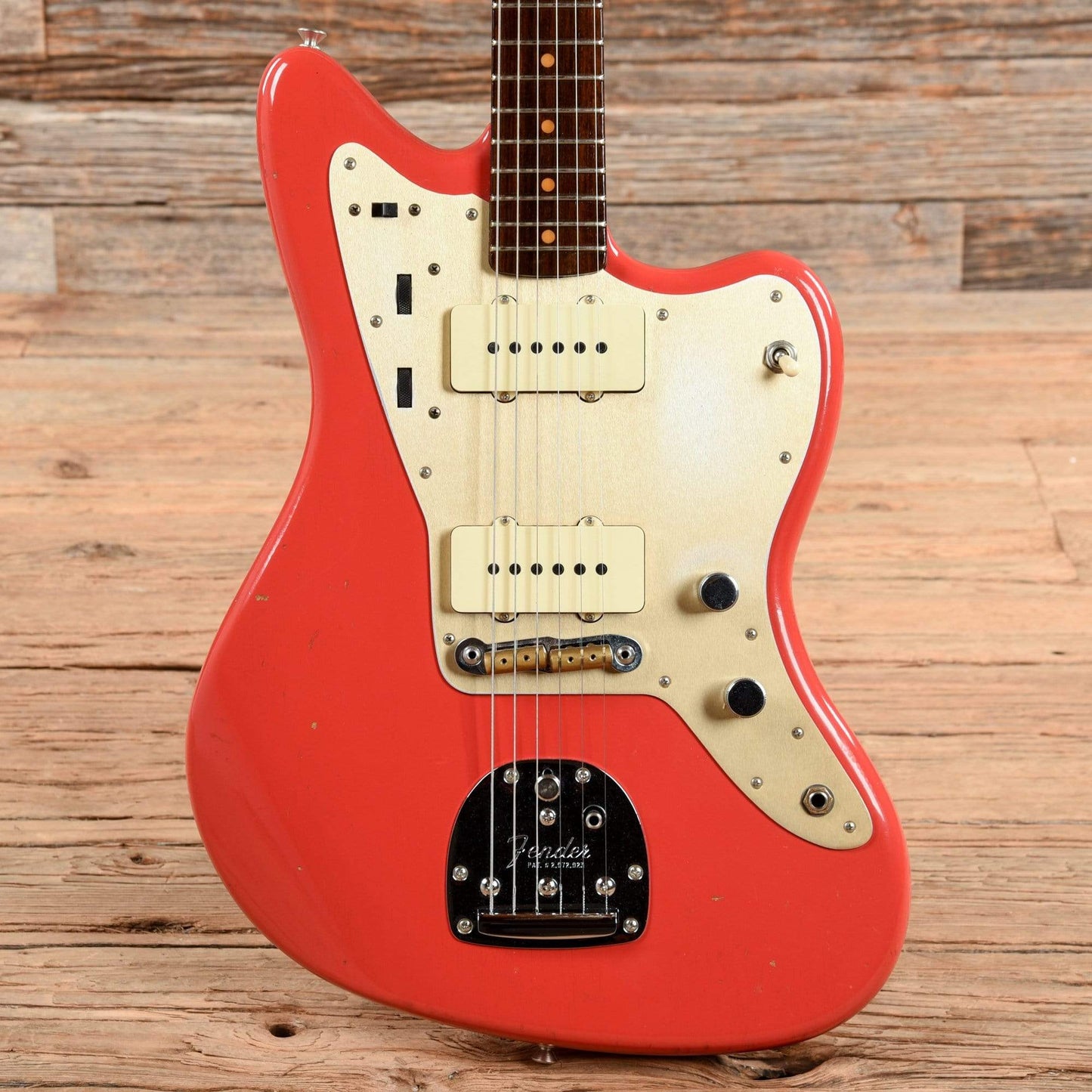 Fender Custom Shop Limited Jazzmaster Journeyman Relic Aged Fiesta Red 2017 Electric Guitars / Solid Body