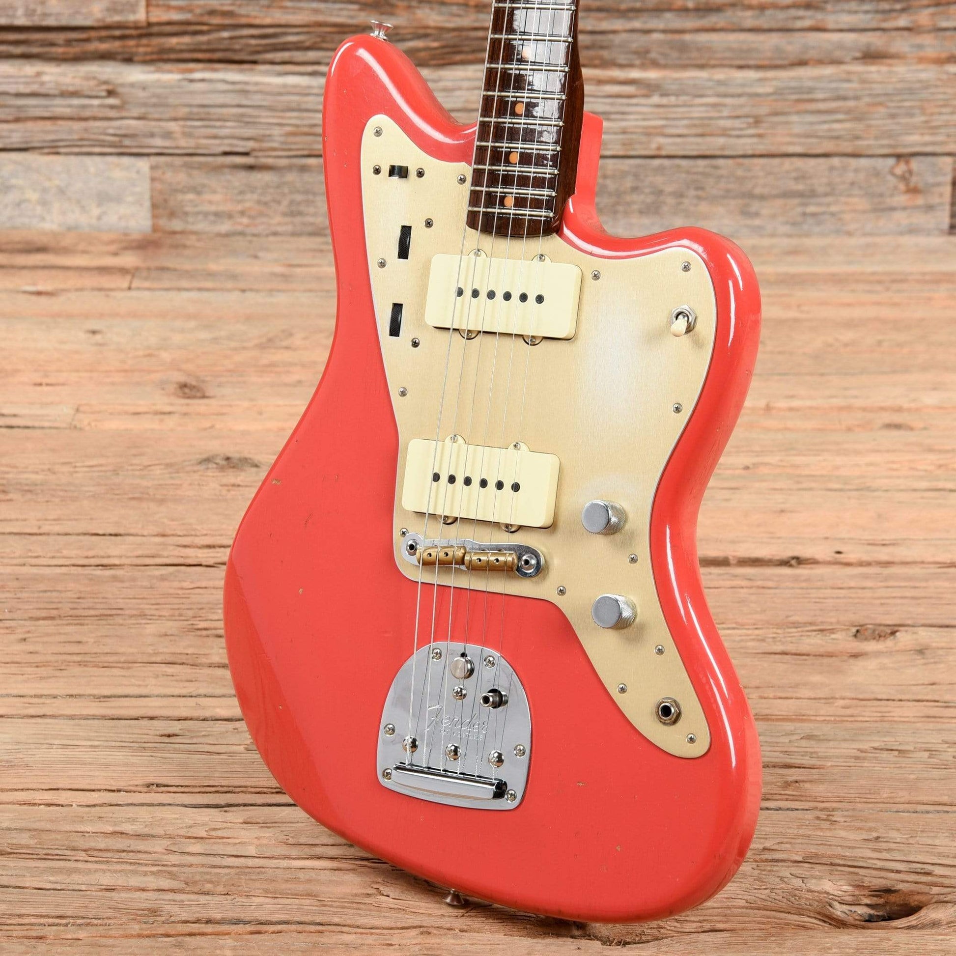 Fender Custom Shop Limited Jazzmaster Journeyman Relic Aged Fiesta Red 2017 Electric Guitars / Solid Body