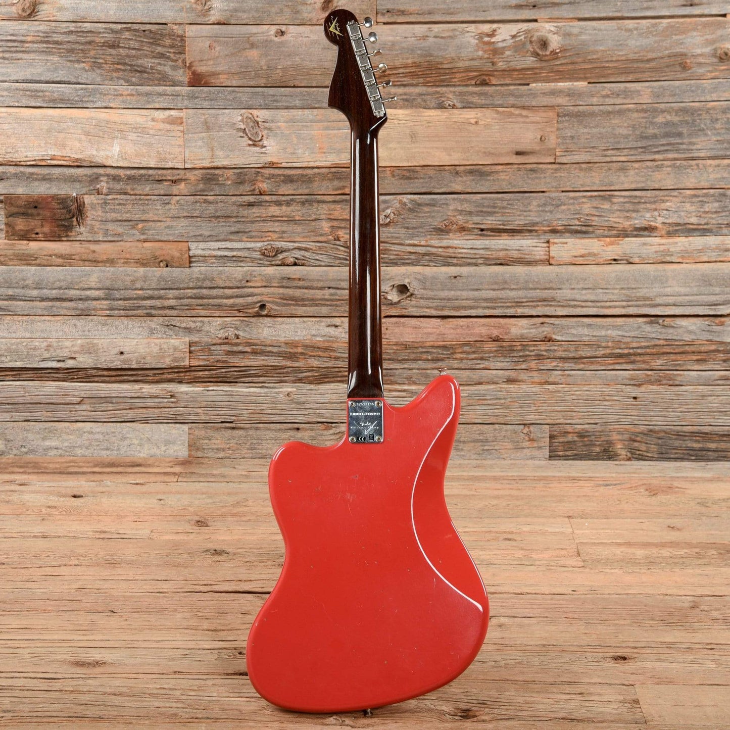 Fender Custom Shop Limited Jazzmaster Journeyman Relic Aged Fiesta Red 2017 Electric Guitars / Solid Body