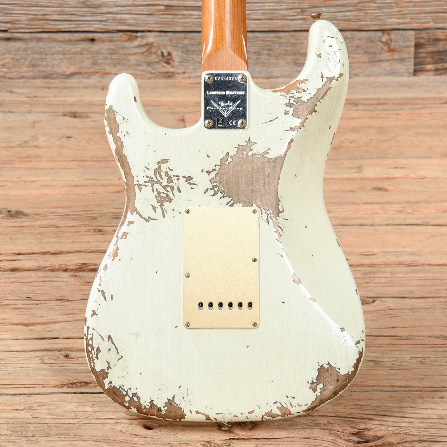 Fender Custom Shop Ltd '59 Stratocaster Relic Aged Olympic White 2021 Electric Guitars / Solid Body