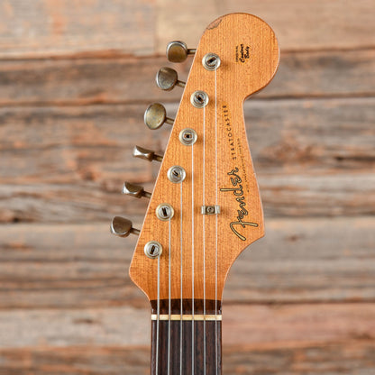 Fender Custom Shop Ltd '59 Stratocaster Relic Aged Olympic White 2021 Electric Guitars / Solid Body