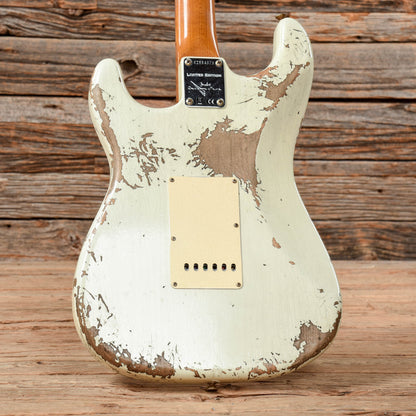 Fender Custom Shop Ltd '59 Stratocaster Relic Aged Olympic White 2021 Electric Guitars / Solid Body