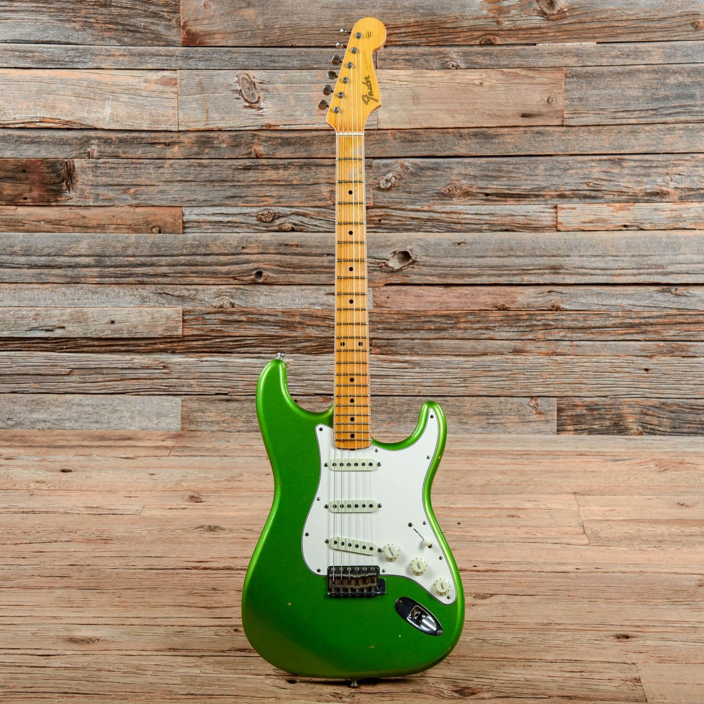 Fender Custom Shop Post Modern Stratocaster Journeyman Relic Lime Green Metallic 2016 Electric Guitars / Solid Body