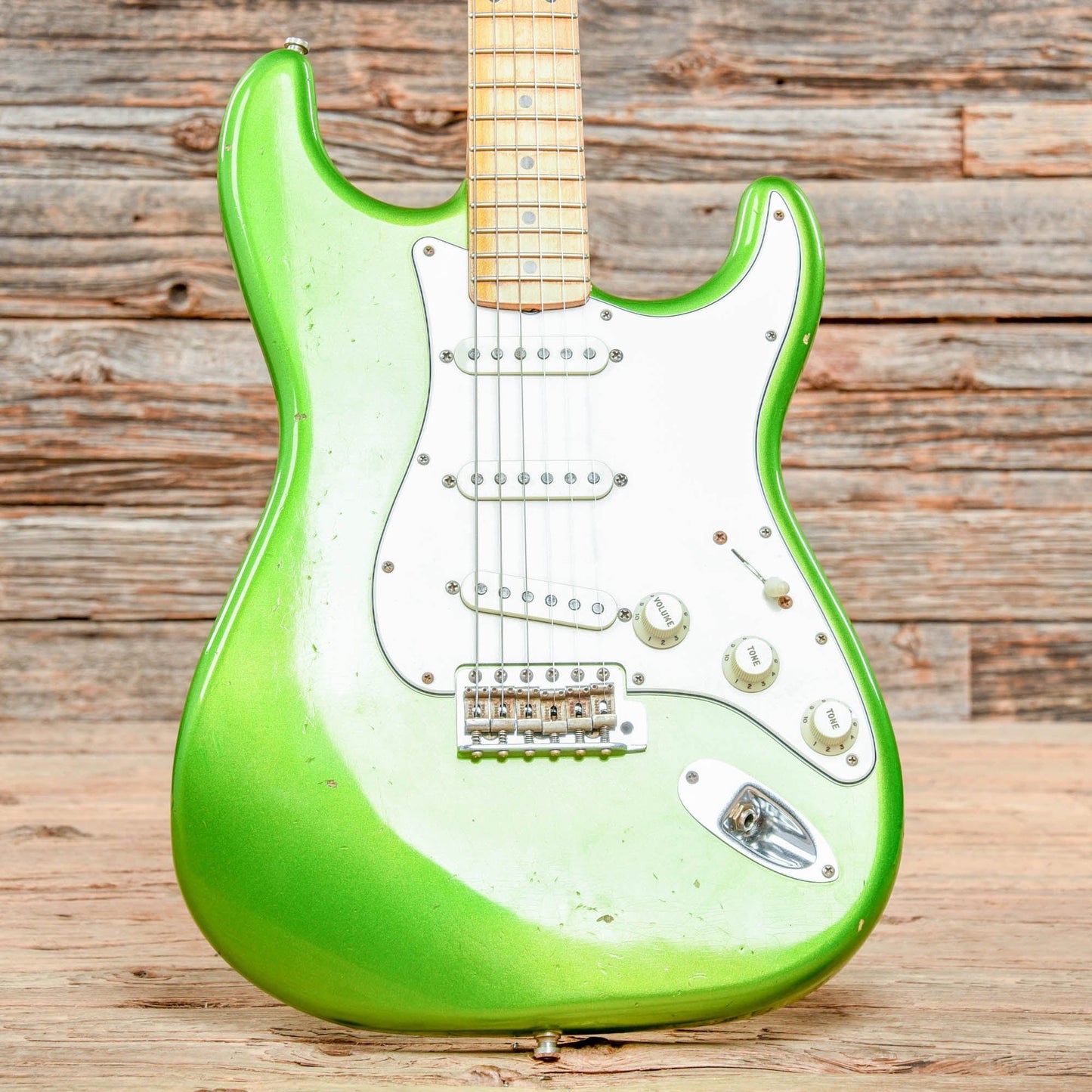 Fender Custom Shop Post Modern Stratocaster Journeyman Relic Lime Green Metallic 2016 Electric Guitars / Solid Body