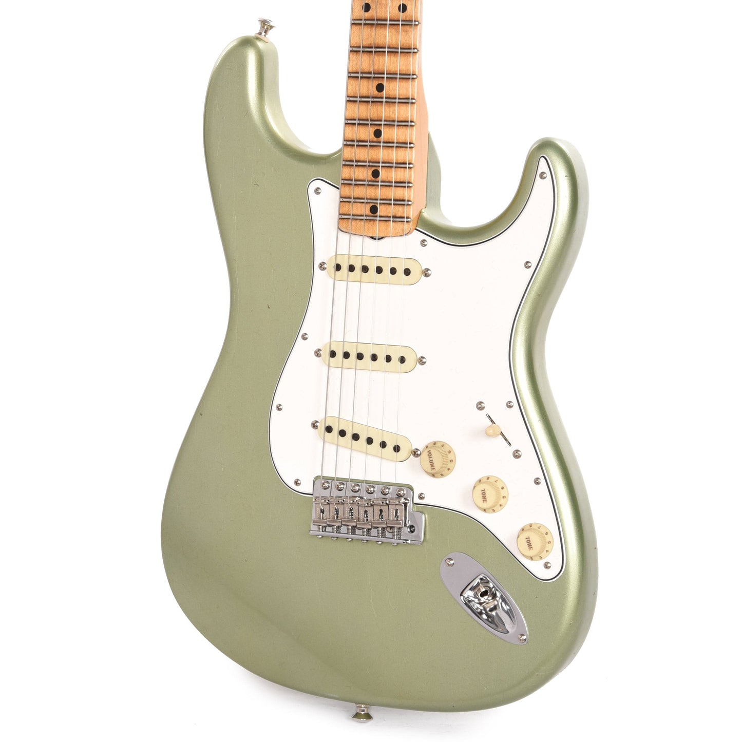 Fender Custom Shop Postmodern Stratocaster Journeyman Faded Aged Sage Green Metallic w/CC Hardware Electric Guitars / Solid Body