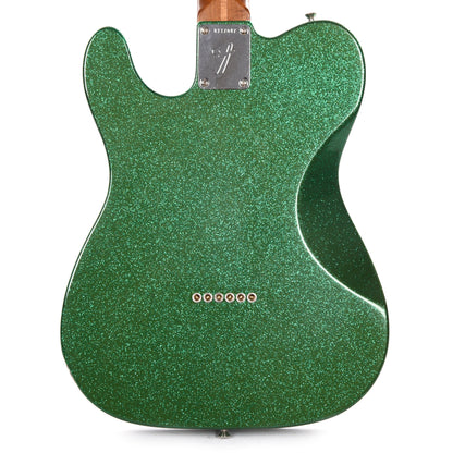 Fender Custom Shop Telecaster Deluxe Deluxe Closet Classic Aged Cadillac Green Sparkle Apprentice Built by Levi Perry Electric Guitars / Solid Body