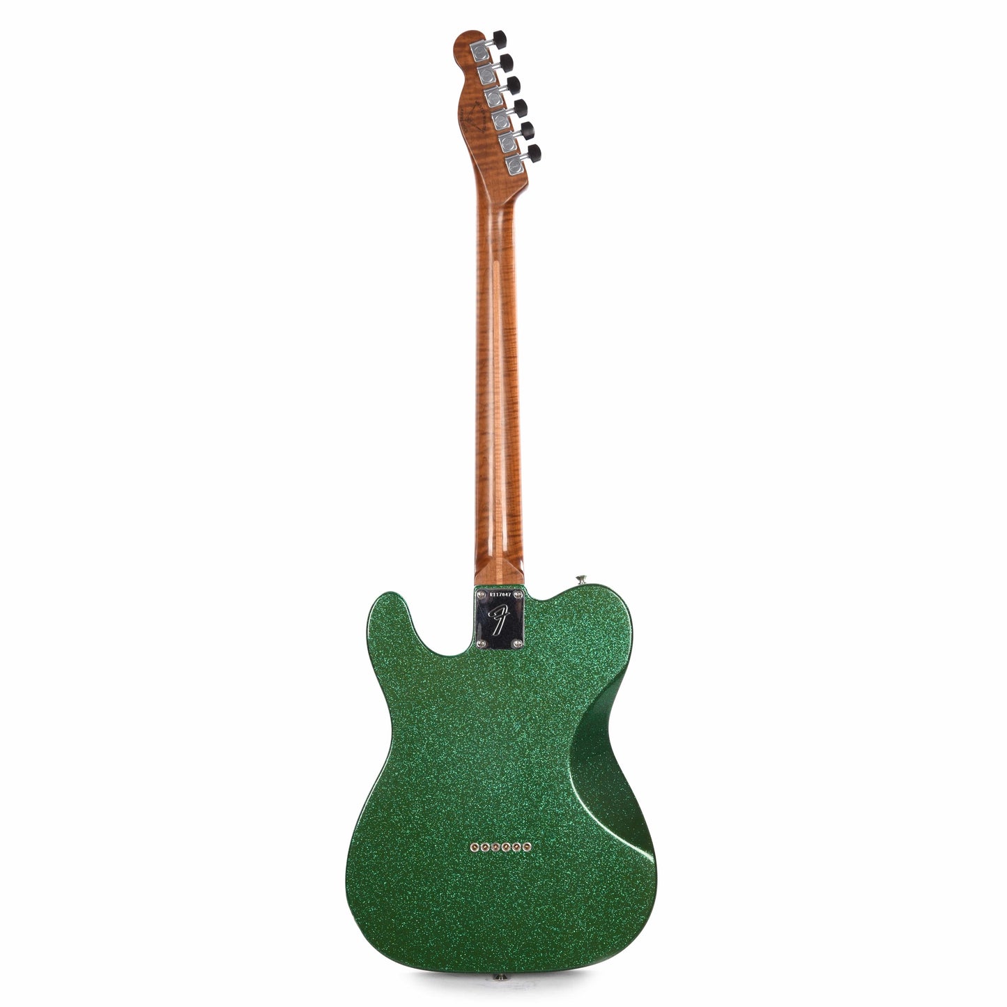 Fender Custom Shop Telecaster Deluxe Deluxe Closet Classic Aged Cadillac Green Sparkle Apprentice Built by Levi Perry Electric Guitars / Solid Body