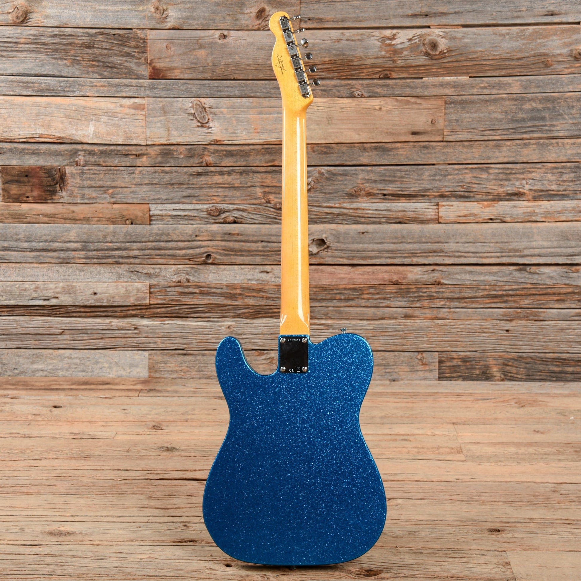 Fender Custom Shop TV Jones Bigsby Telecaster Blue Sparkle 2021 Electric Guitars / Solid Body