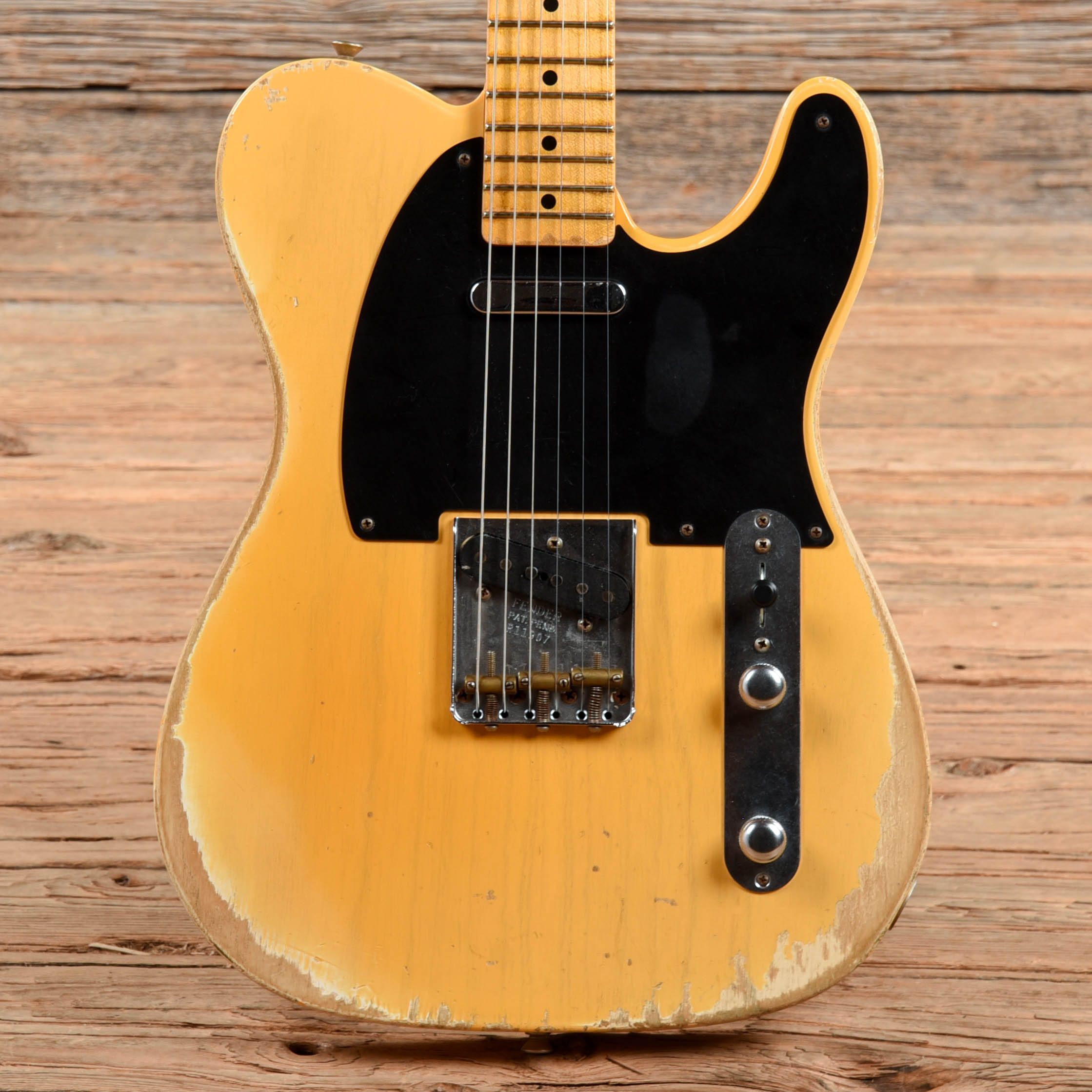 Fender Custom Shop WW10 '52' Telecaster Relic Sunburst Electric Guitars / Solid Body