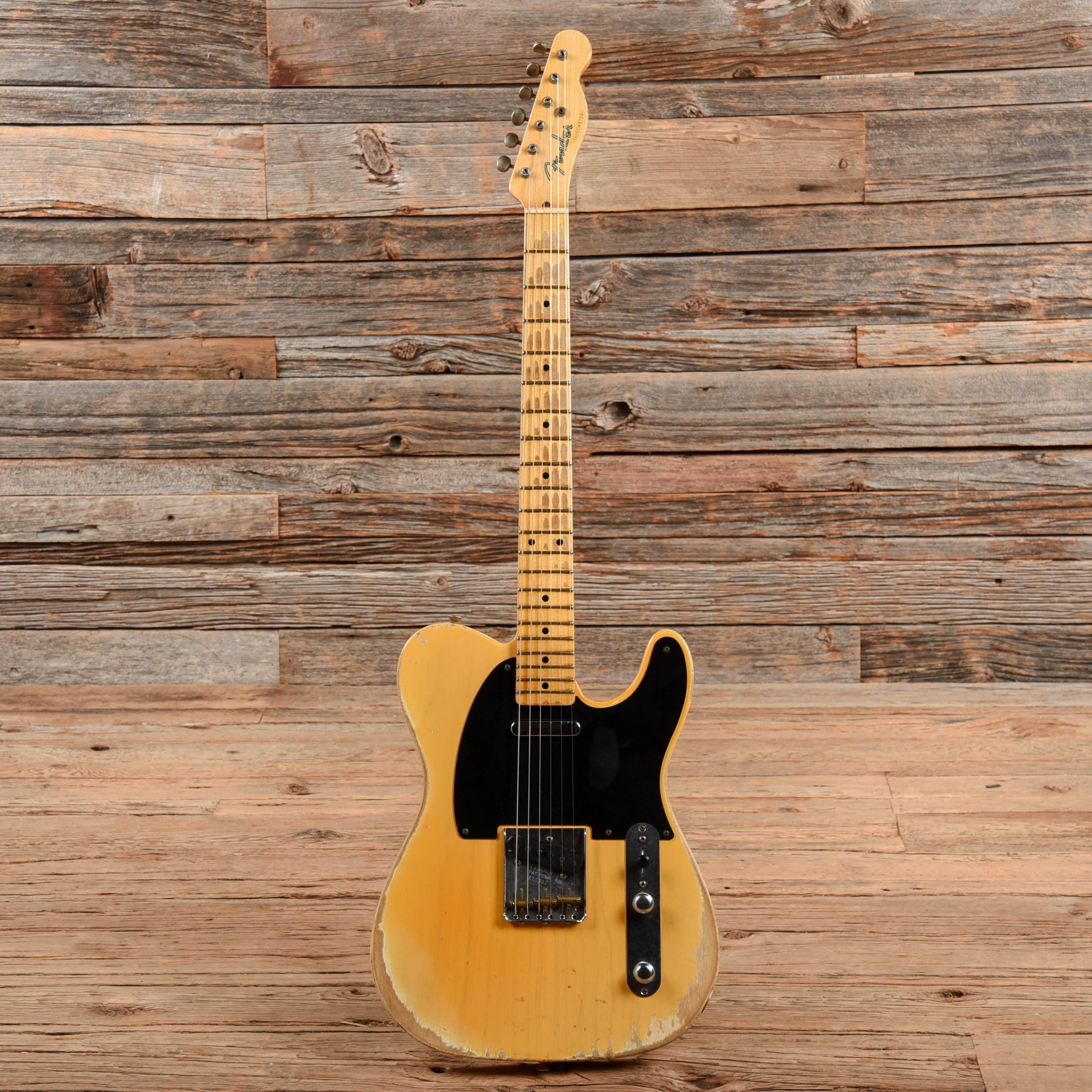 Fender Custom Shop WW10 '52' Telecaster Relic Sunburst Electric Guitars / Solid Body