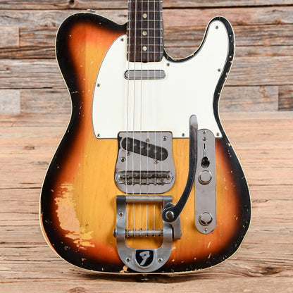 Fender Custom Telecaster with Bigsby, Rosewood Fretboard Sunburst 1968 Electric Guitars / Solid Body