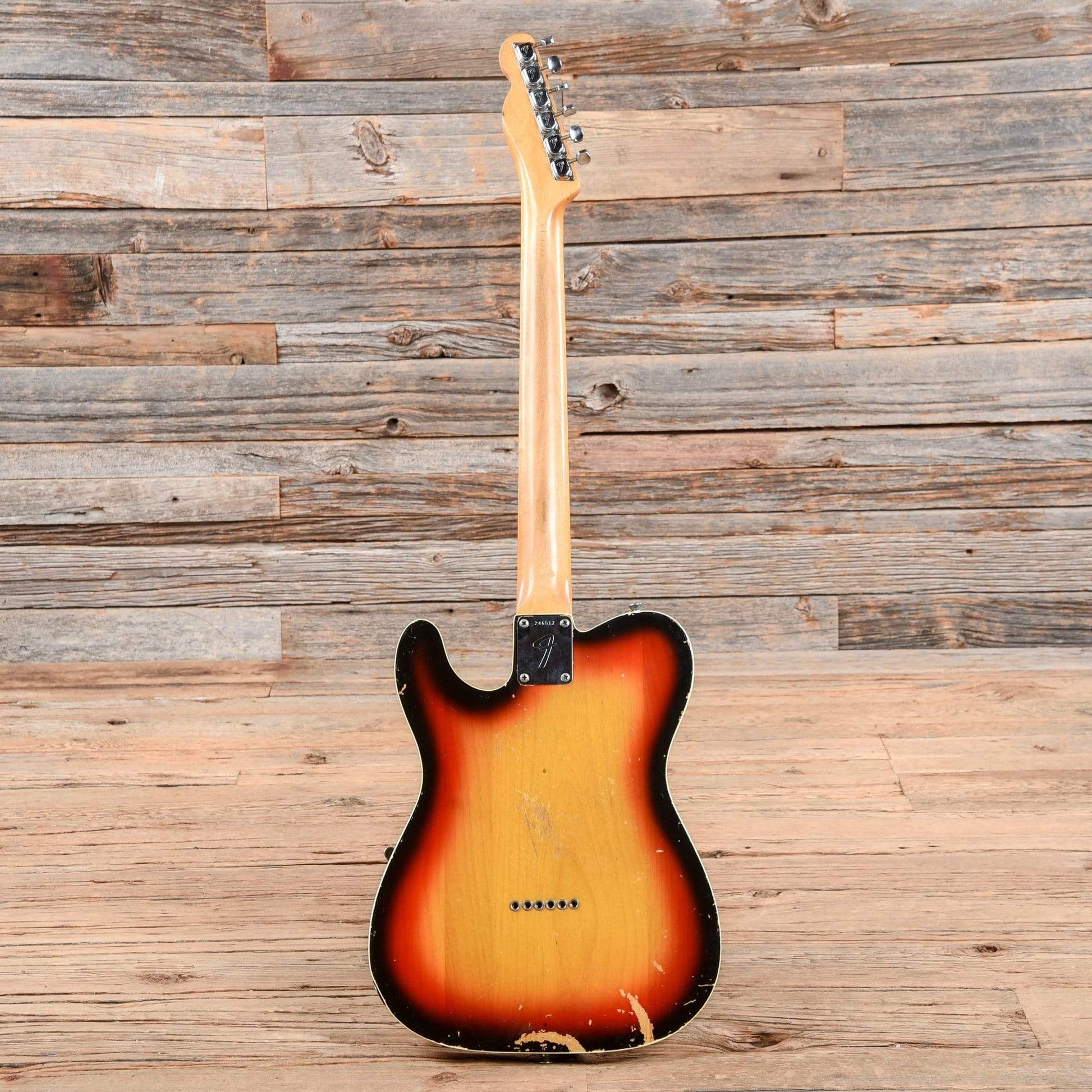 Fender Custom Telecaster with Bigsby, Rosewood Fretboard Sunburst 1968 Electric Guitars / Solid Body