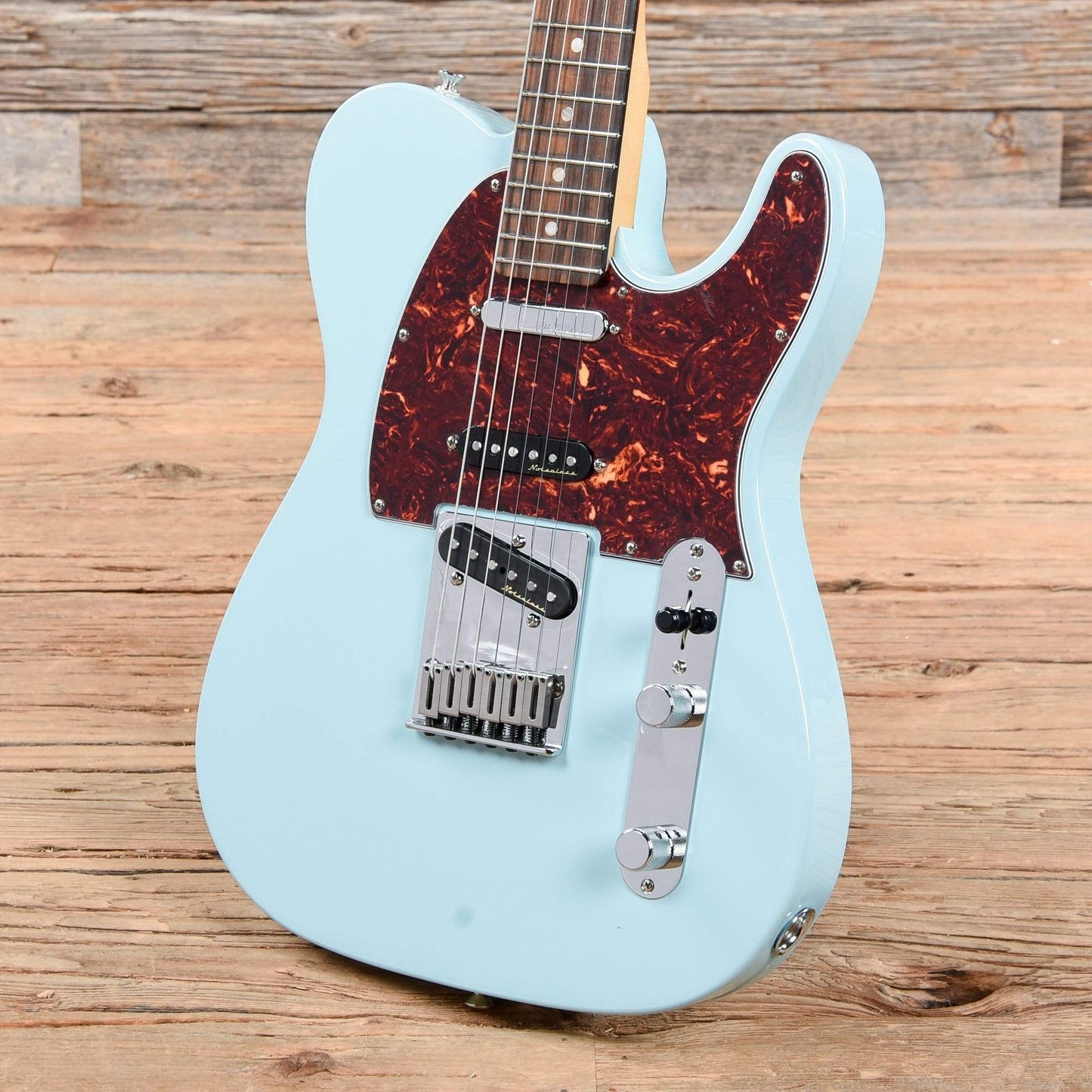 Fender Deluxe Nashville Telecaster Daphne Blue 2018 Electric Guitars / Solid Body