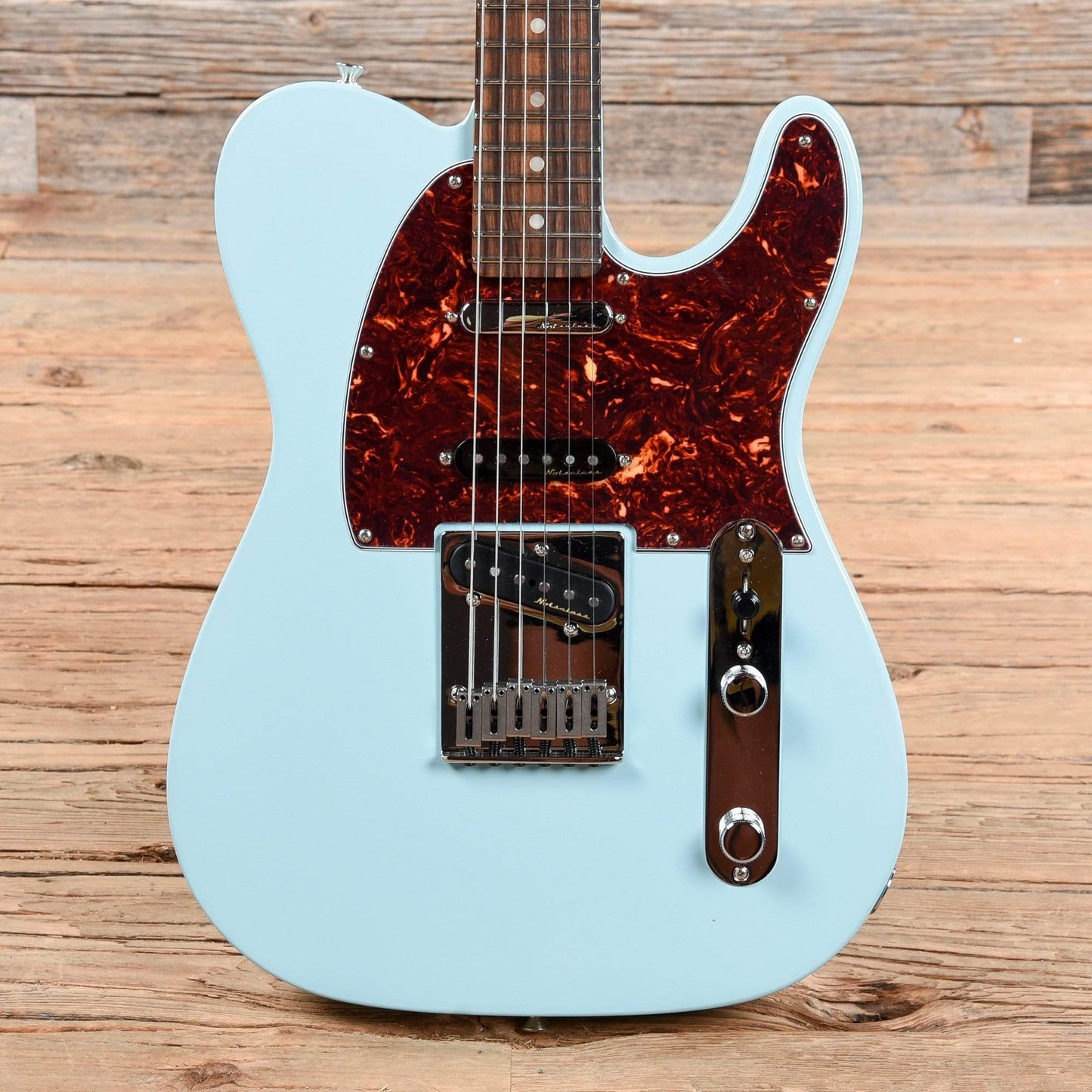 Fender Deluxe Nashville Telecaster Daphne Blue 2018 Electric Guitars / Solid Body