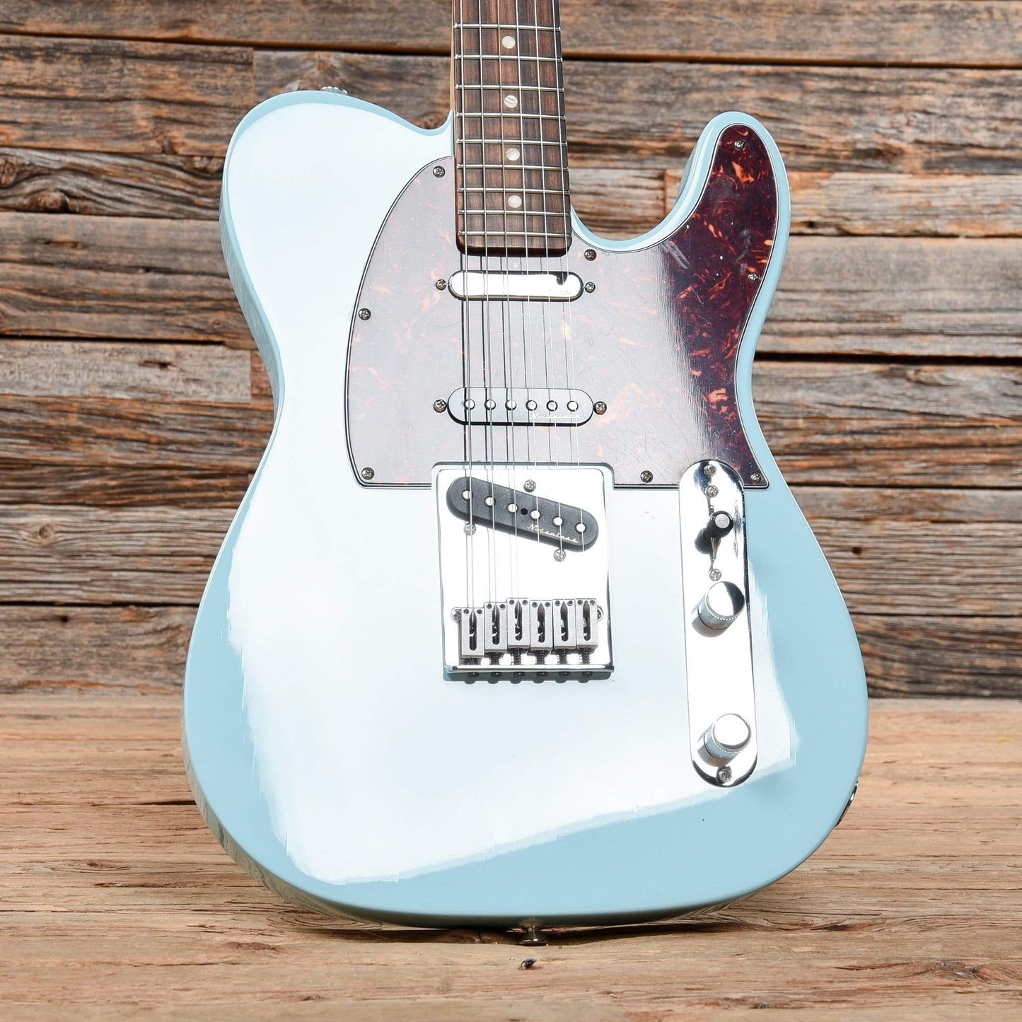 Fender Deluxe Nashville Telecaster Daphne Blue 2018 Electric Guitars / Solid Body