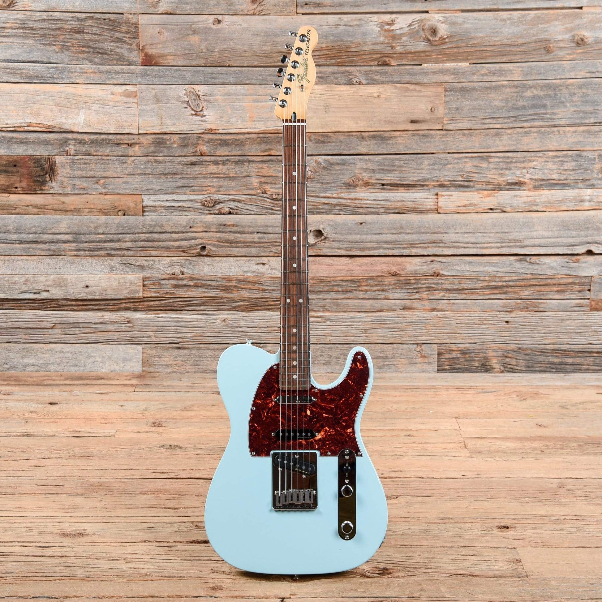 Fender Deluxe Nashville Telecaster Daphne Blue 2018 Electric Guitars / Solid Body