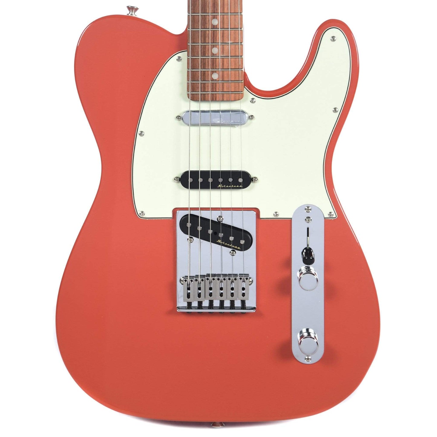 Fender Deluxe Nashville Telecaster Fiesta Red Electric Guitars / Solid Body