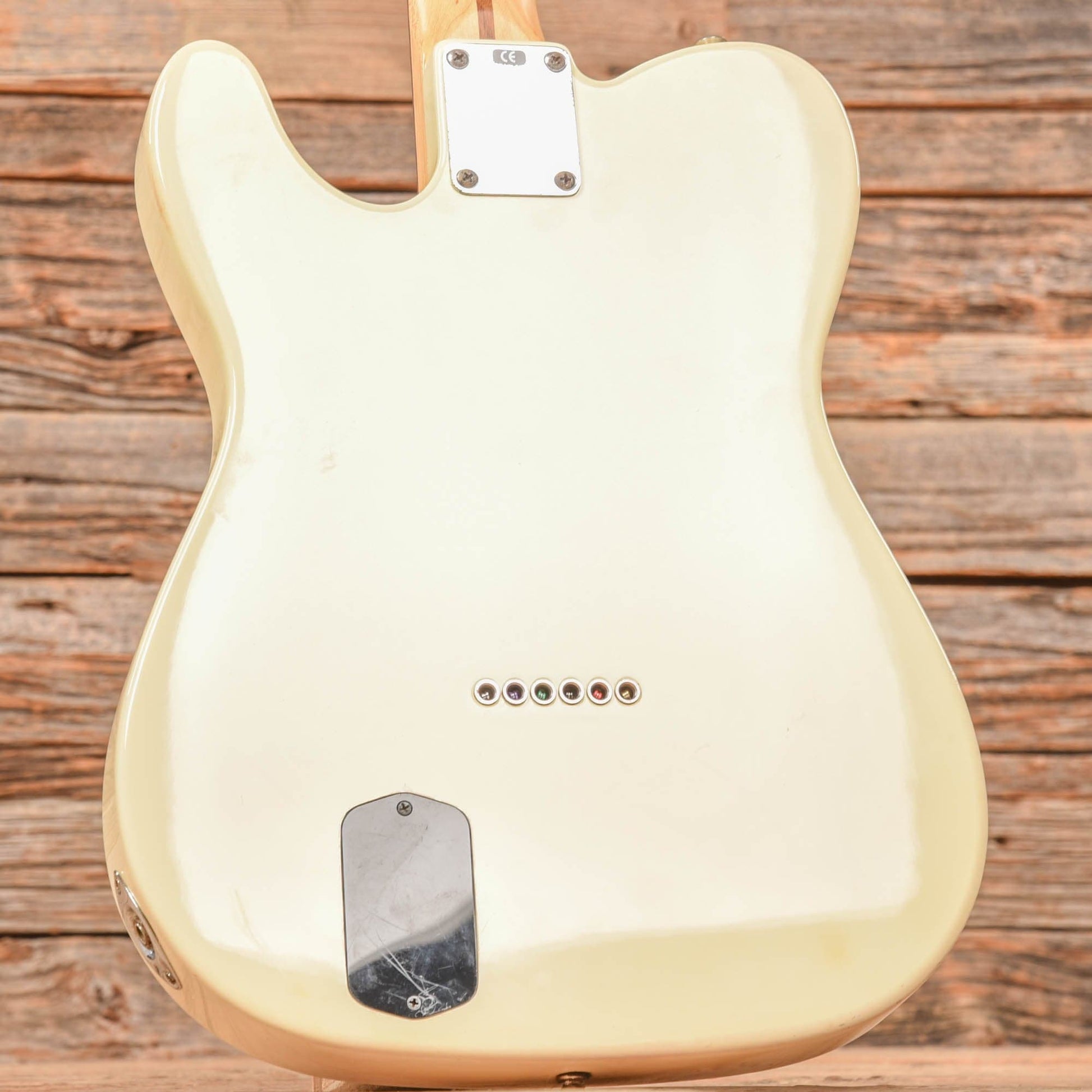 Fender Deluxe Nashville Telecaster White Electric Guitars / Solid Body