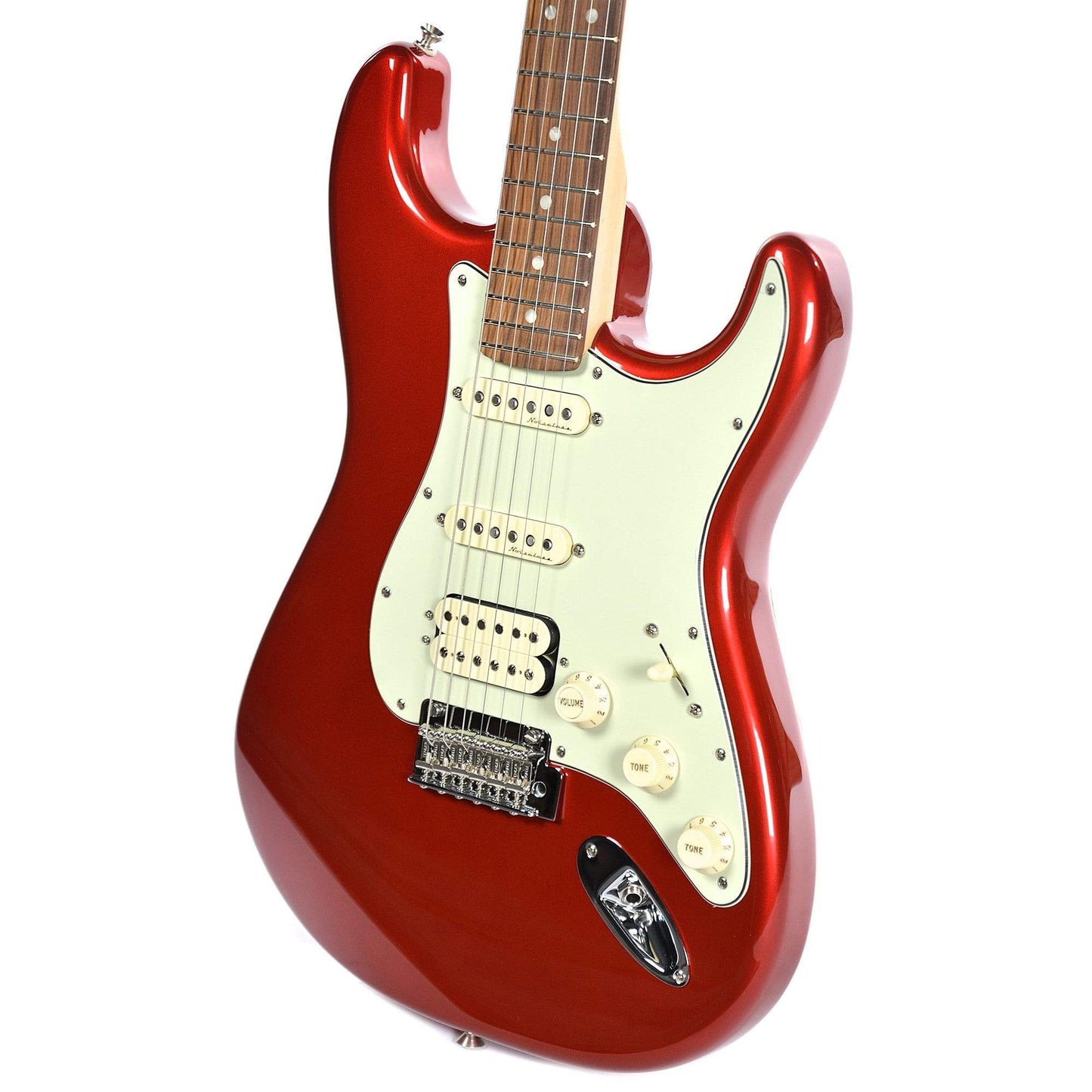 Fender Deluxe Stratocaster HSS PF Candy Apple Red w/Gig Bag Electric Guitars / Solid Body