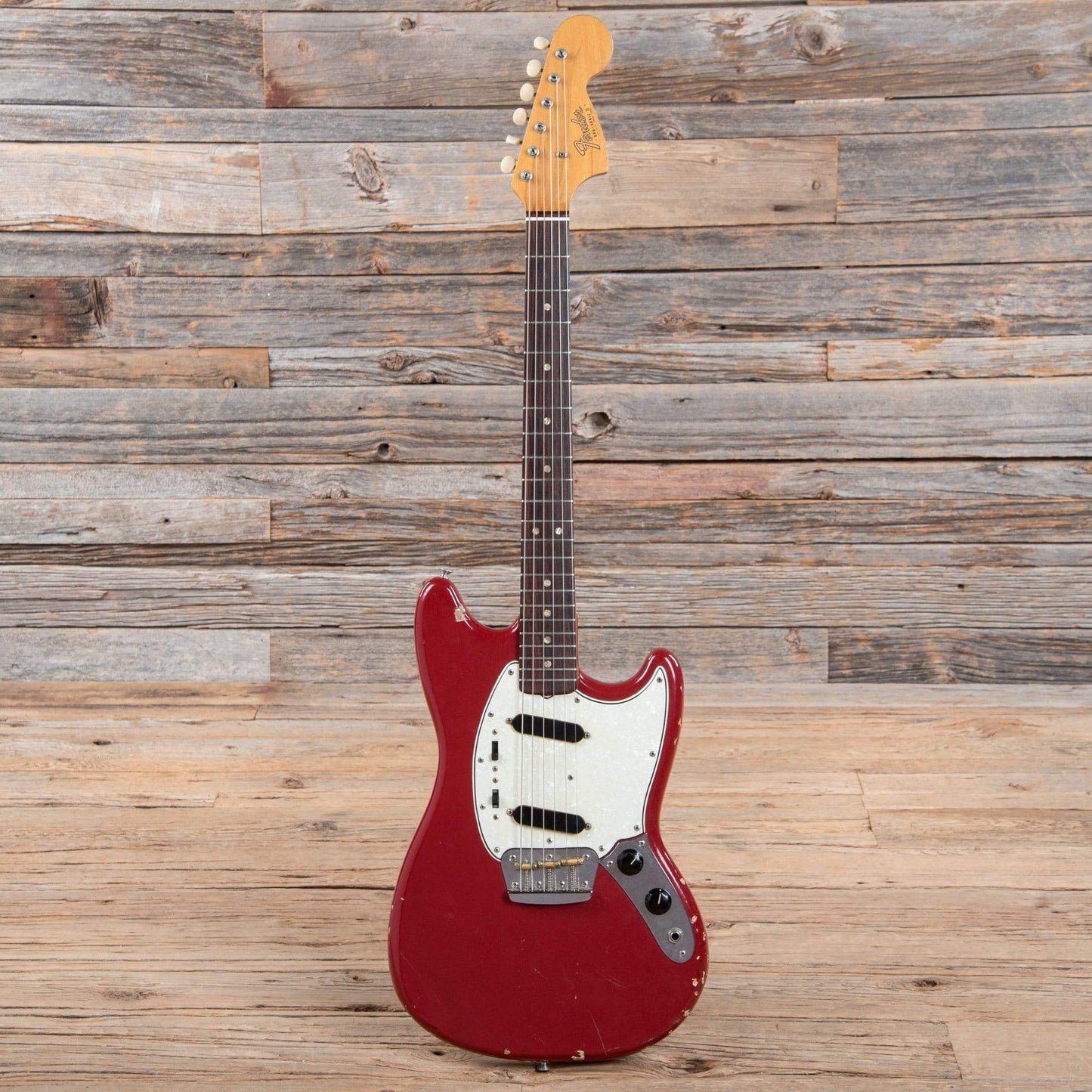 Fender Duo Sonic II Dakota Red 1966 Electric Guitars / Solid Body