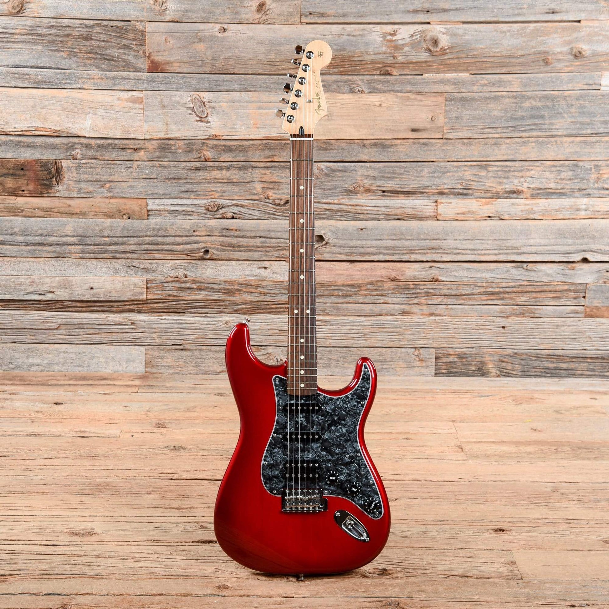 Fender FSR Limited Edition Standard Stratocaster HSS Candy Red Burst 2015 Electric Guitars / Solid Body