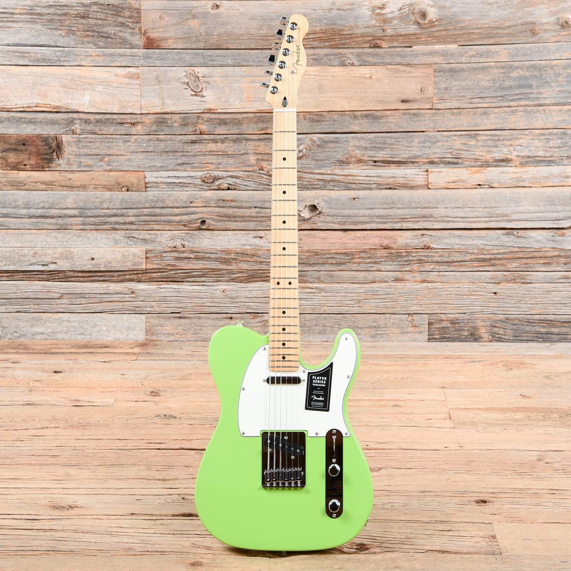 Fender FSR Player Telecaster Electron Green Electric Guitars / Solid Body