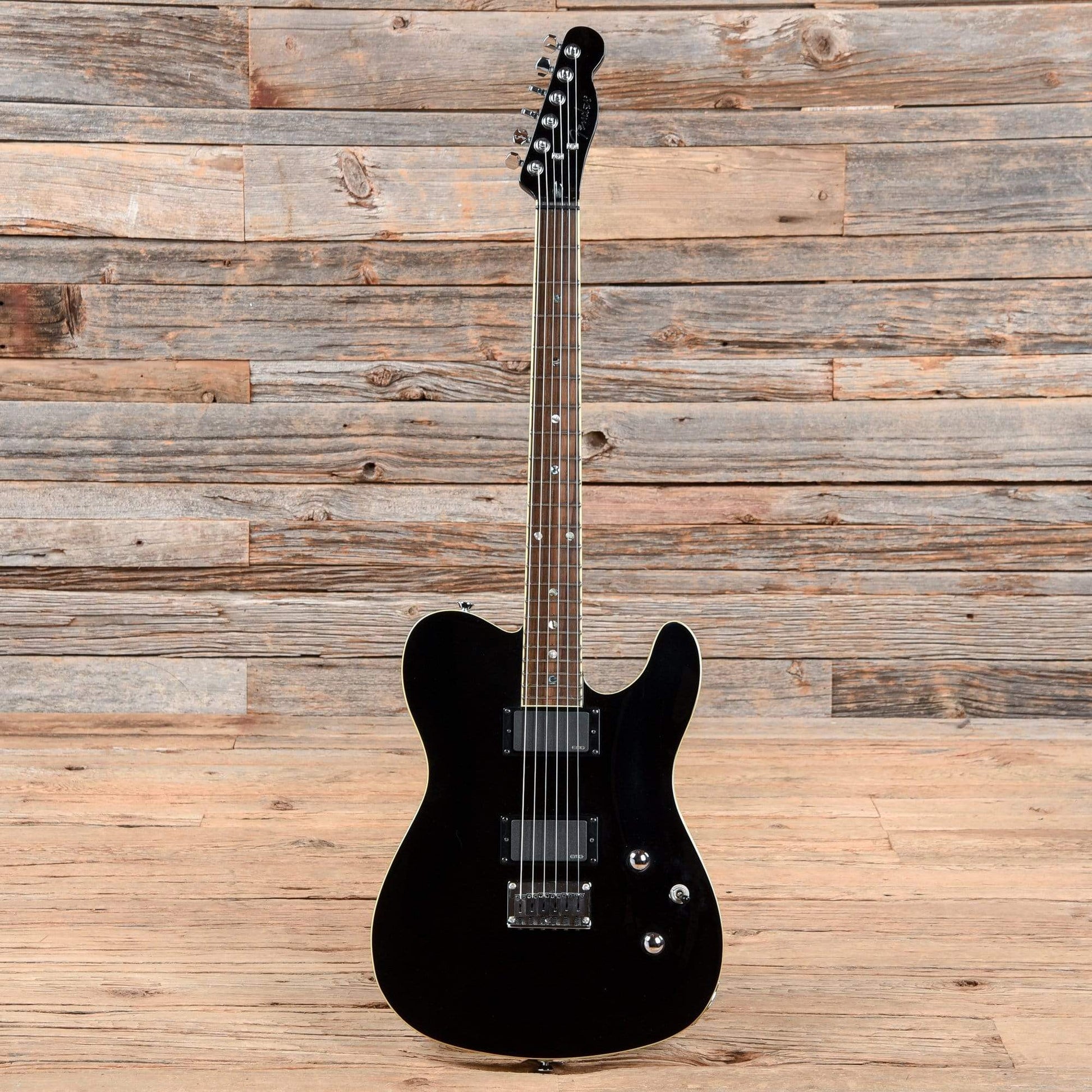 Fender FSR Special Edition Custom Telecaster HH Black 2012 Electric Guitars / Solid Body