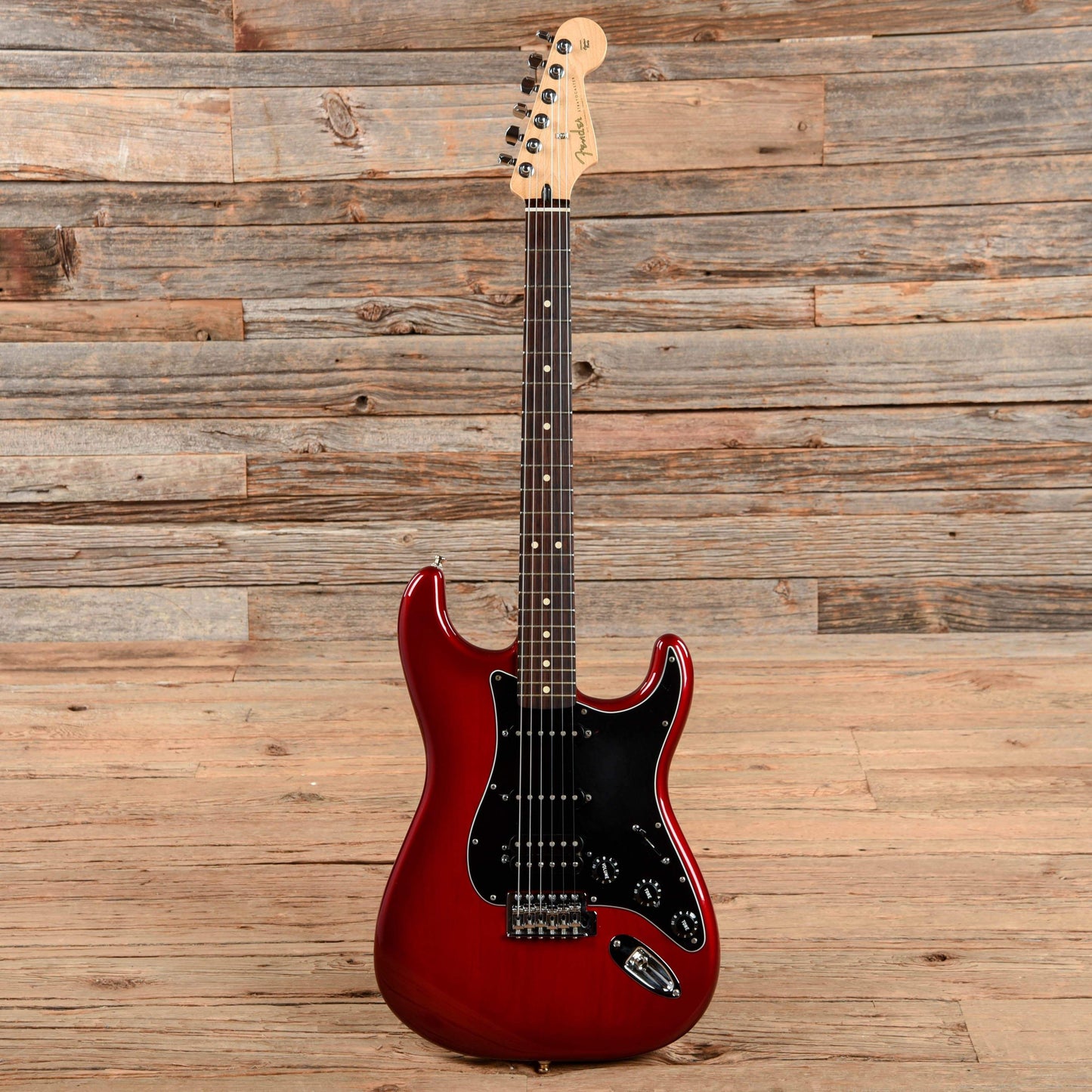 Fender FSR Standard Stratocaster HSS Candy Red Burst 2013 Electric Guitars / Solid Body