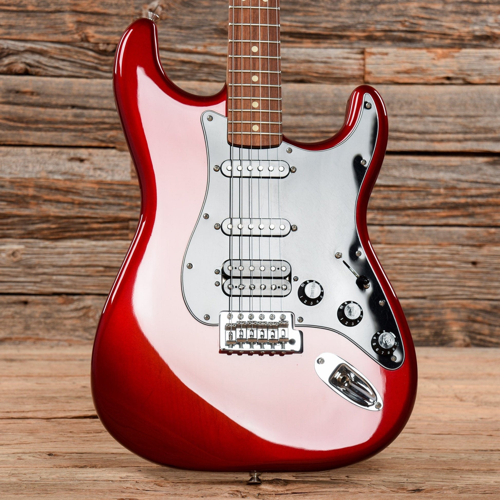 Fender FSR Standard Stratocaster HSS Candy Red Burst 2017 Electric Guitars / Solid Body