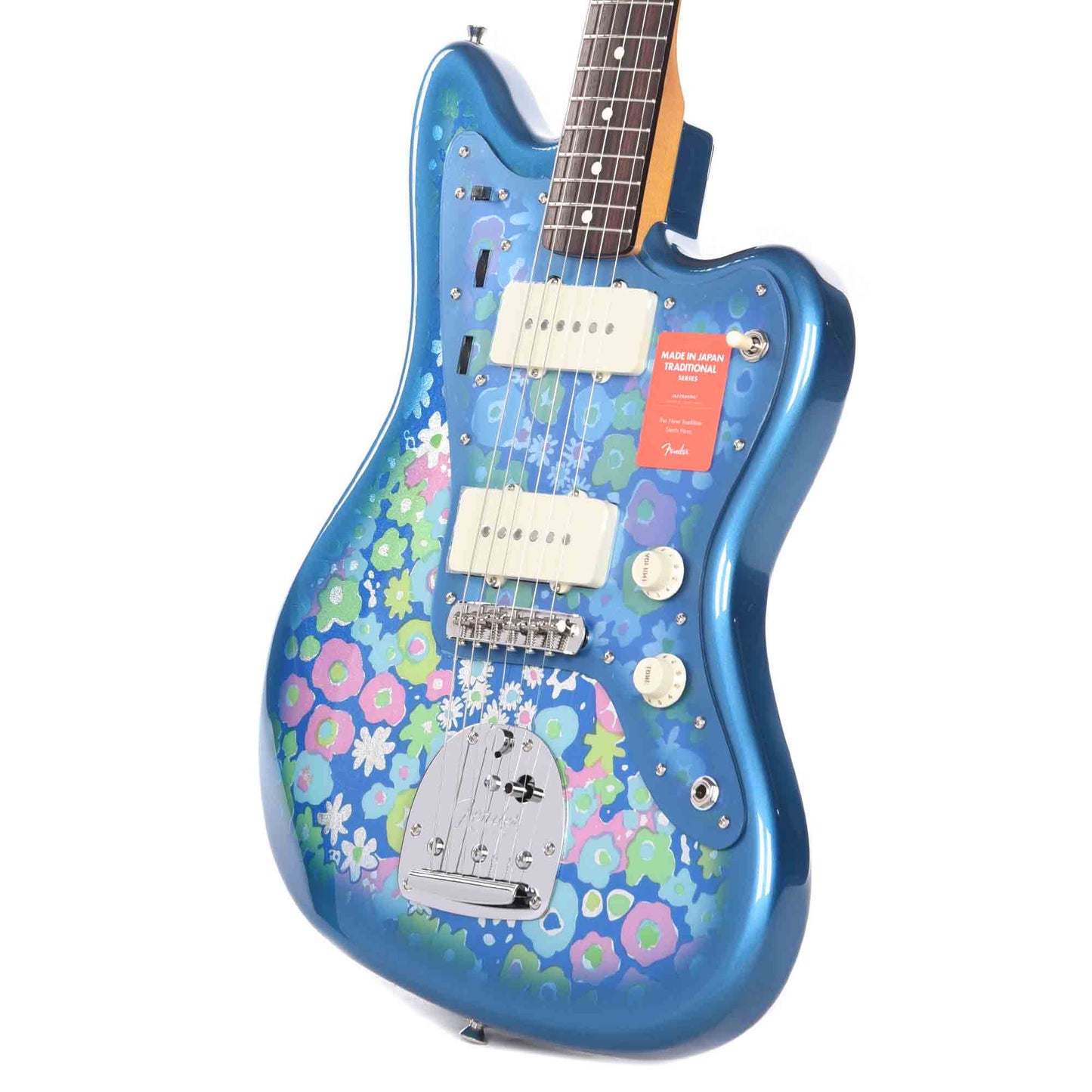 Fender FSR Traditional '60s Jazzmaster Blue Flower Electric Guitars / Solid Body