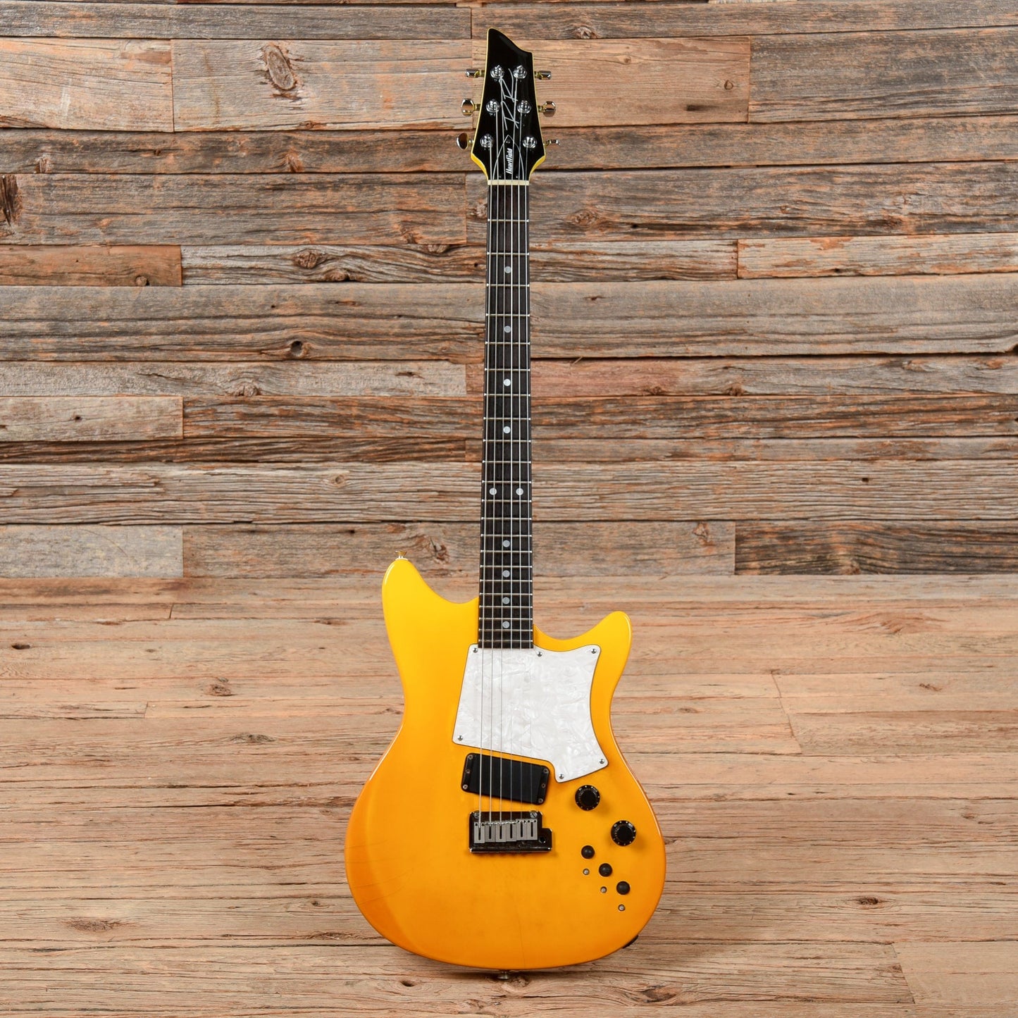 Fender Heartfield RR9 Graffiti Yellow 1989 Electric Guitars / Solid Body