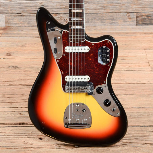 Fender Jaguar Sunburst 1966 Electric Guitars / Solid Body