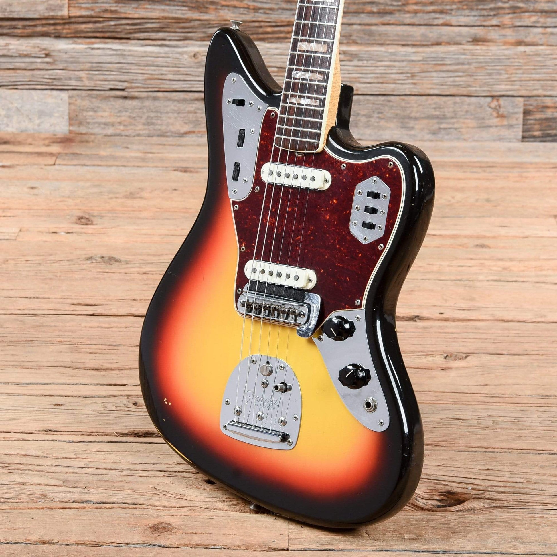 Fender Jaguar Sunburst 1966 Electric Guitars / Solid Body