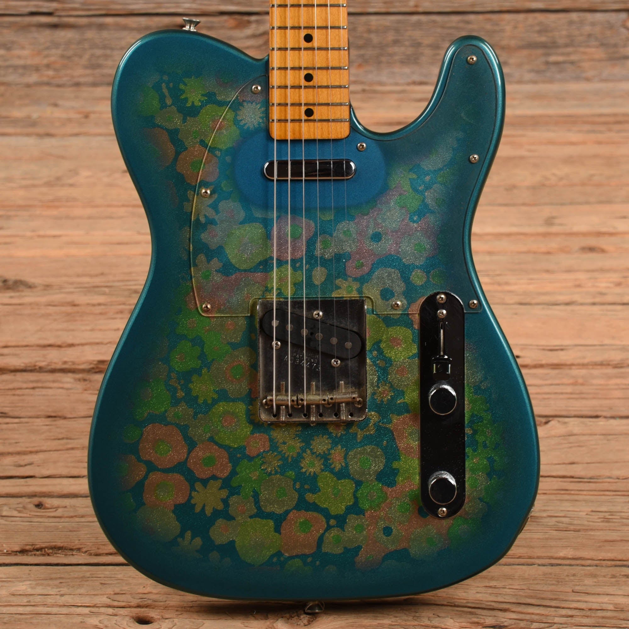 Fender Japan '69 Telecaster Blue Floral 1980s – Chicago Music Exchange