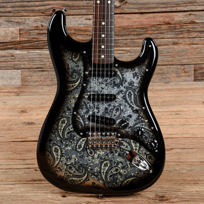 Fender Japan FSR Black Paisley Stratocaster Black Paisley 2020 Electric Guitars / Solid Body