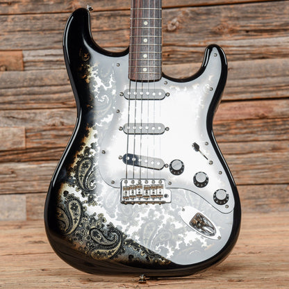 Fender Japan FSR Black Paisley Stratocaster Black Paisley 2020 Electric Guitars / Solid Body