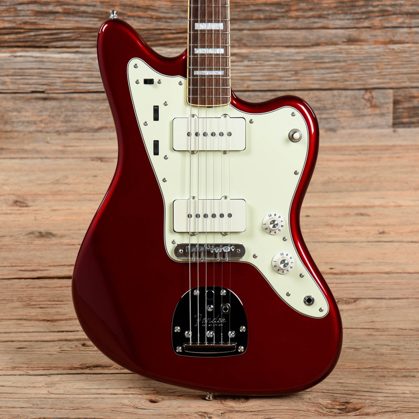 Fender Japan JM-66 Jazzmaster Reissue Candy Apple Red 2012 Electric Guitars / Solid Body