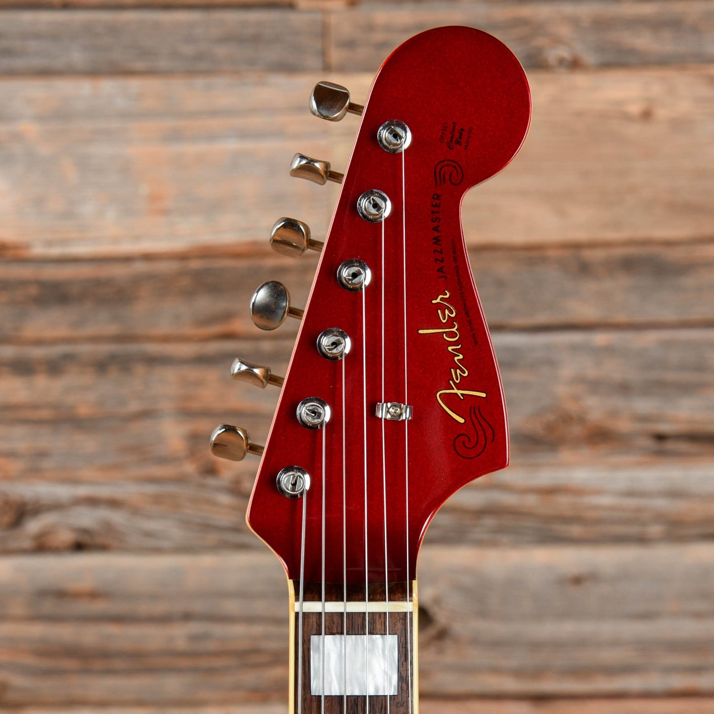 Fender Japan JM-66 Jazzmaster Reissue Candy Apple Red 2012 Electric Guitars / Solid Body