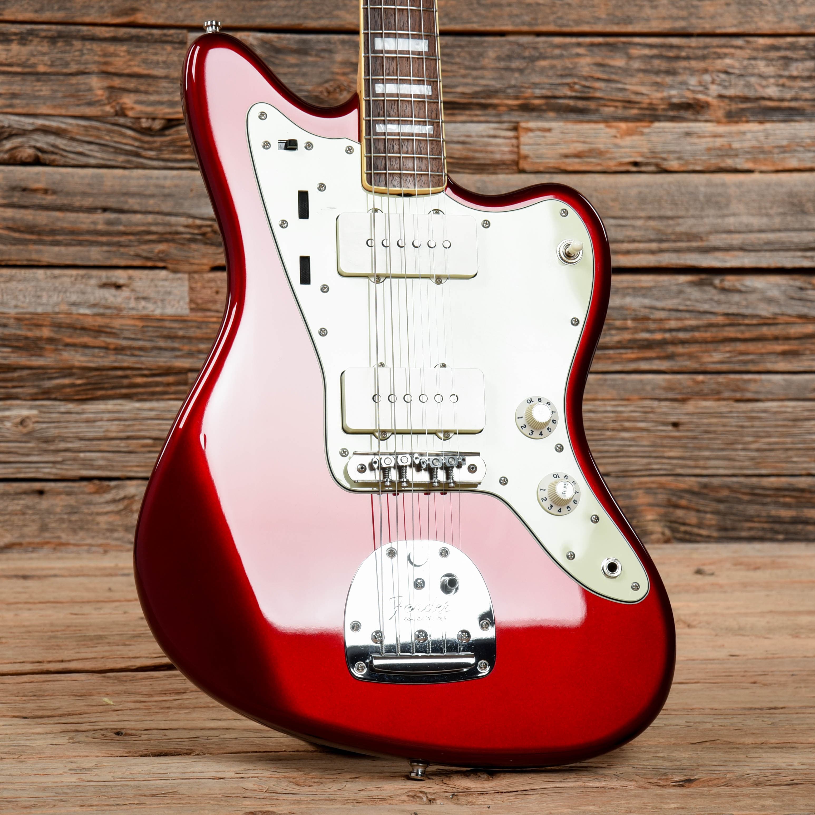 Fender Japan JM-66 Jazzmaster Reissue Candy Apple Red 2012 – Chicago Music  Exchange