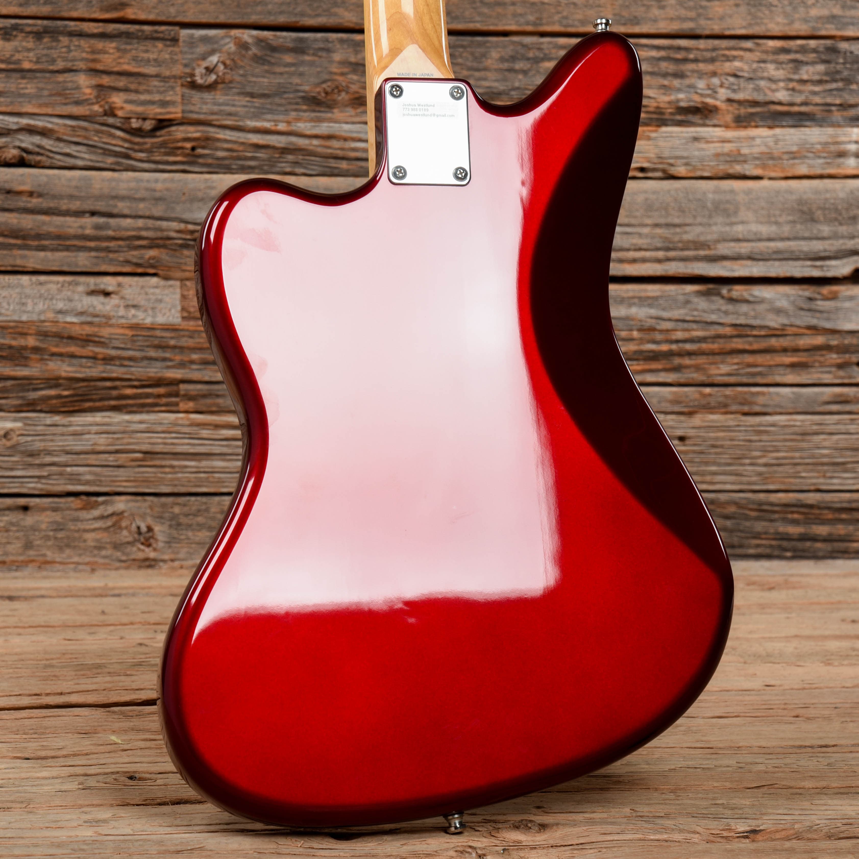 Fender Japan JM-66 Jazzmaster Reissue Candy Apple Red 2012 – Chicago Music  Exchange