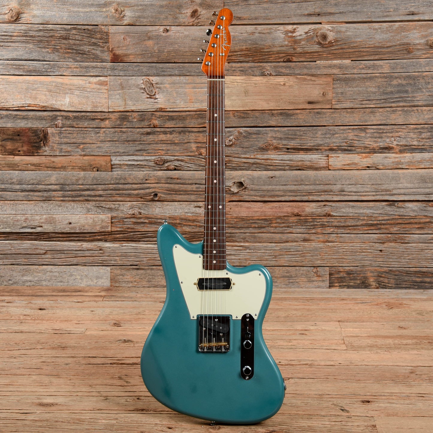 Fender Japan Mahogany Offset Telecaster Sherwood Green Refin 2018 Electric Guitars / Solid Body