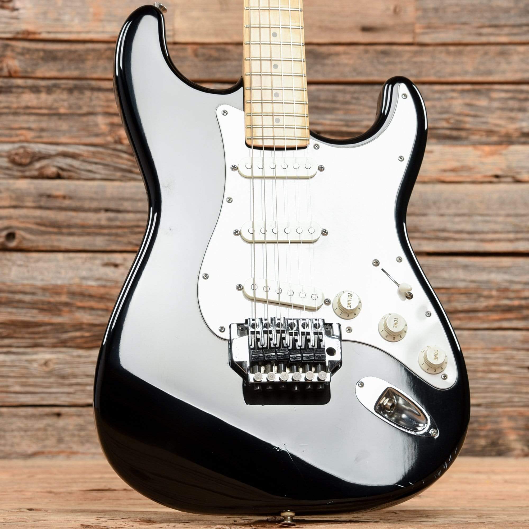 Fender Japan ST-57 1957 Stratocaster Reissue Black 1988 – Chicago 
