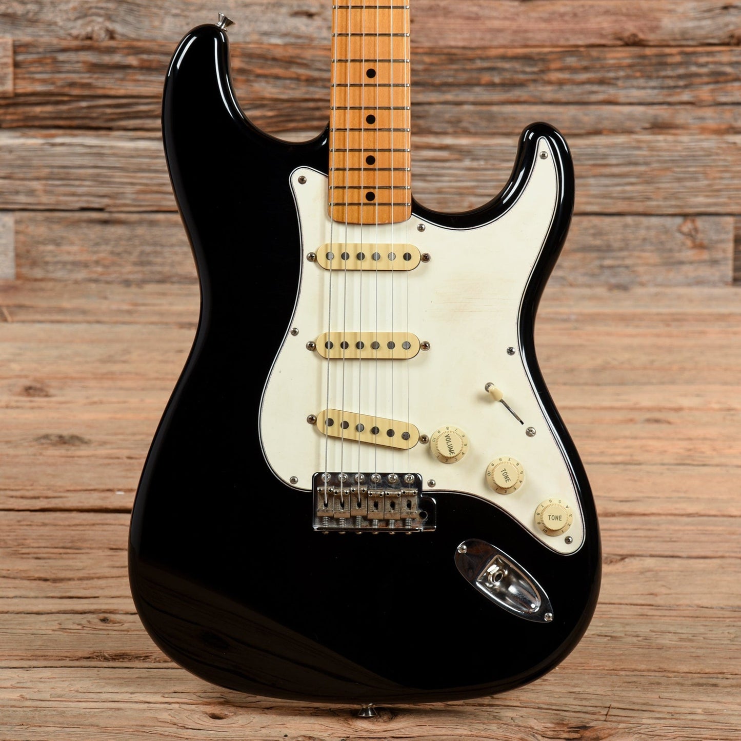 Fender Japan ST-57 Stratocaster Reissue Black 1988 Electric Guitars / Solid Body