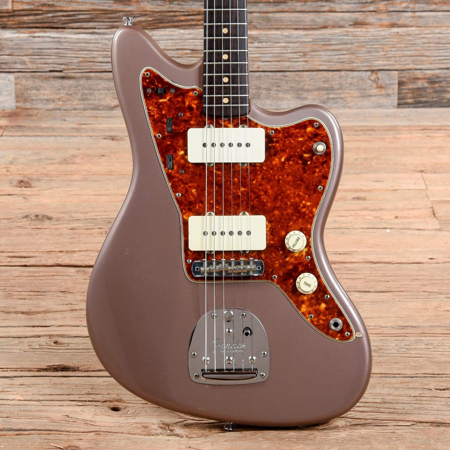 Fender Jazzmaster Burgundy Mist Metallic Refin 1962 Electric Guitars / Solid Body