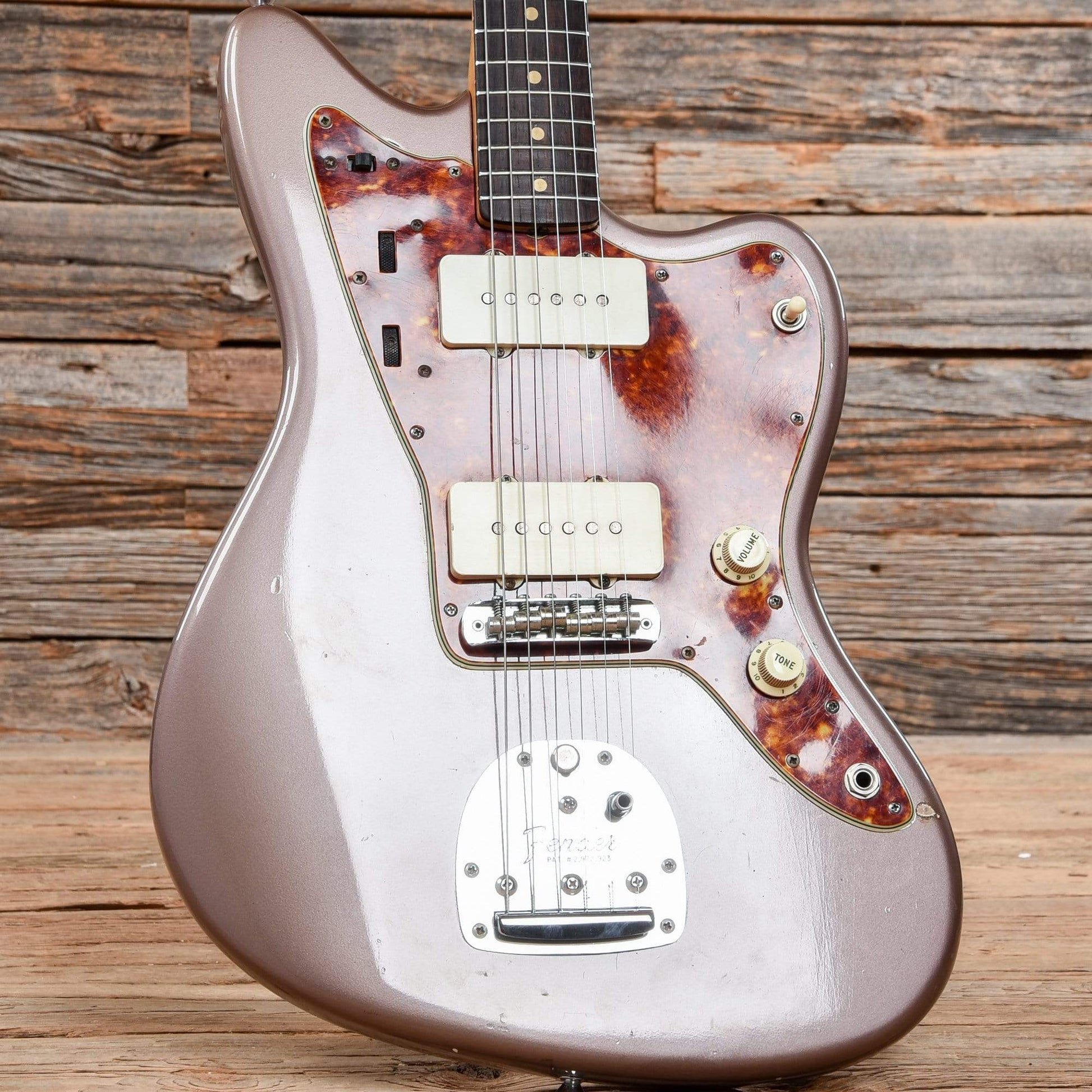 Fender Jazzmaster Burgundy Mist Metallic Refin 1962 Electric Guitars / Solid Body