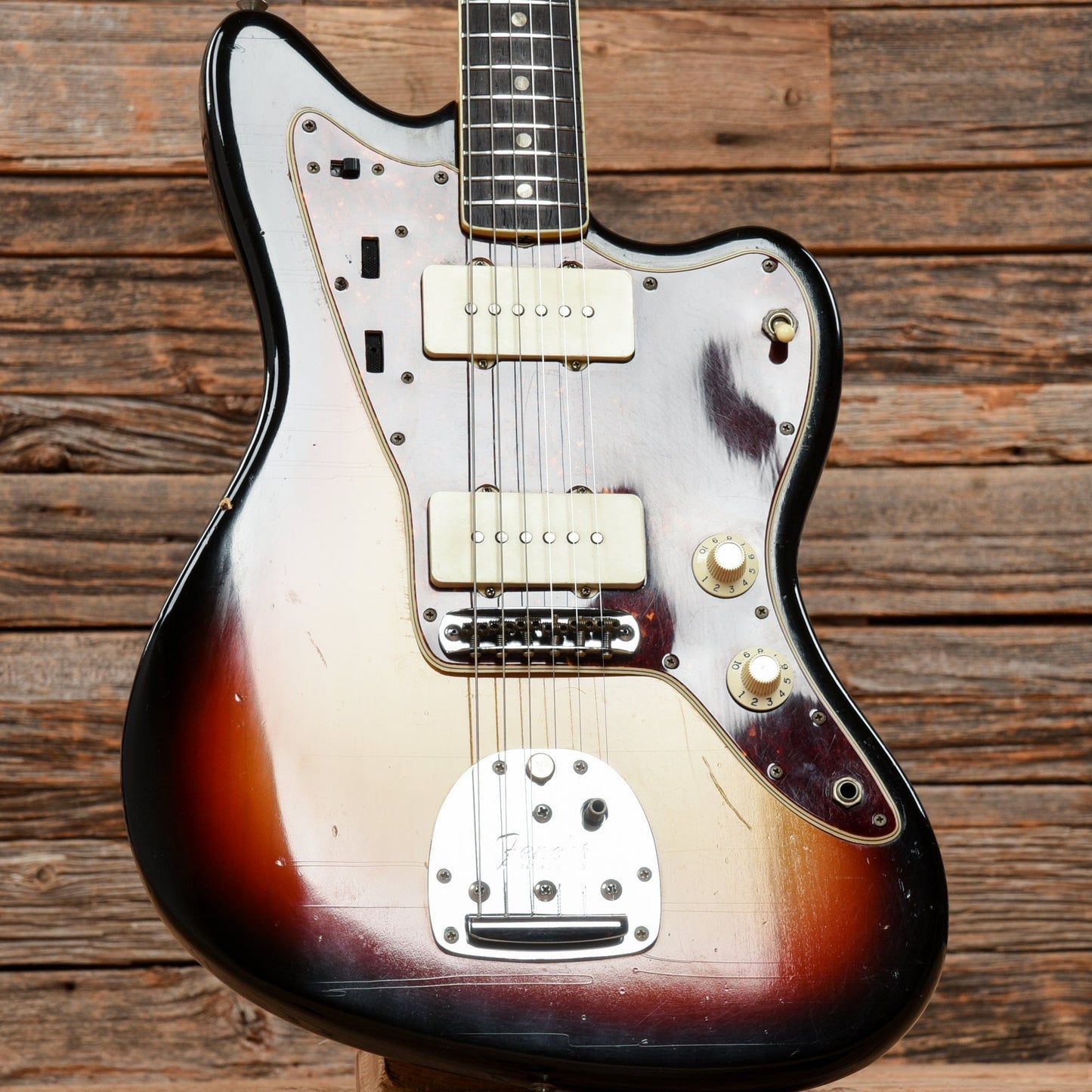 Fender Jazzmaster Sunburst 1966 Electric Guitars / Solid Body