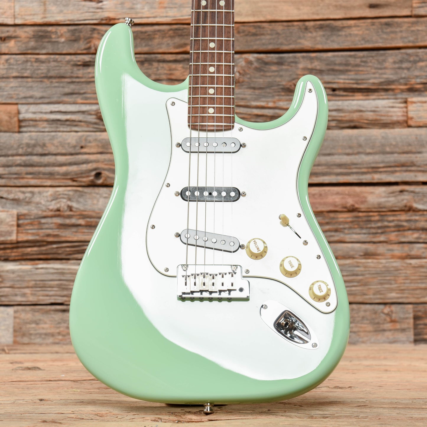 Fender Jeff Beck Signature Stratoaster Surf Green 2017 Electric Guitars / Solid Body