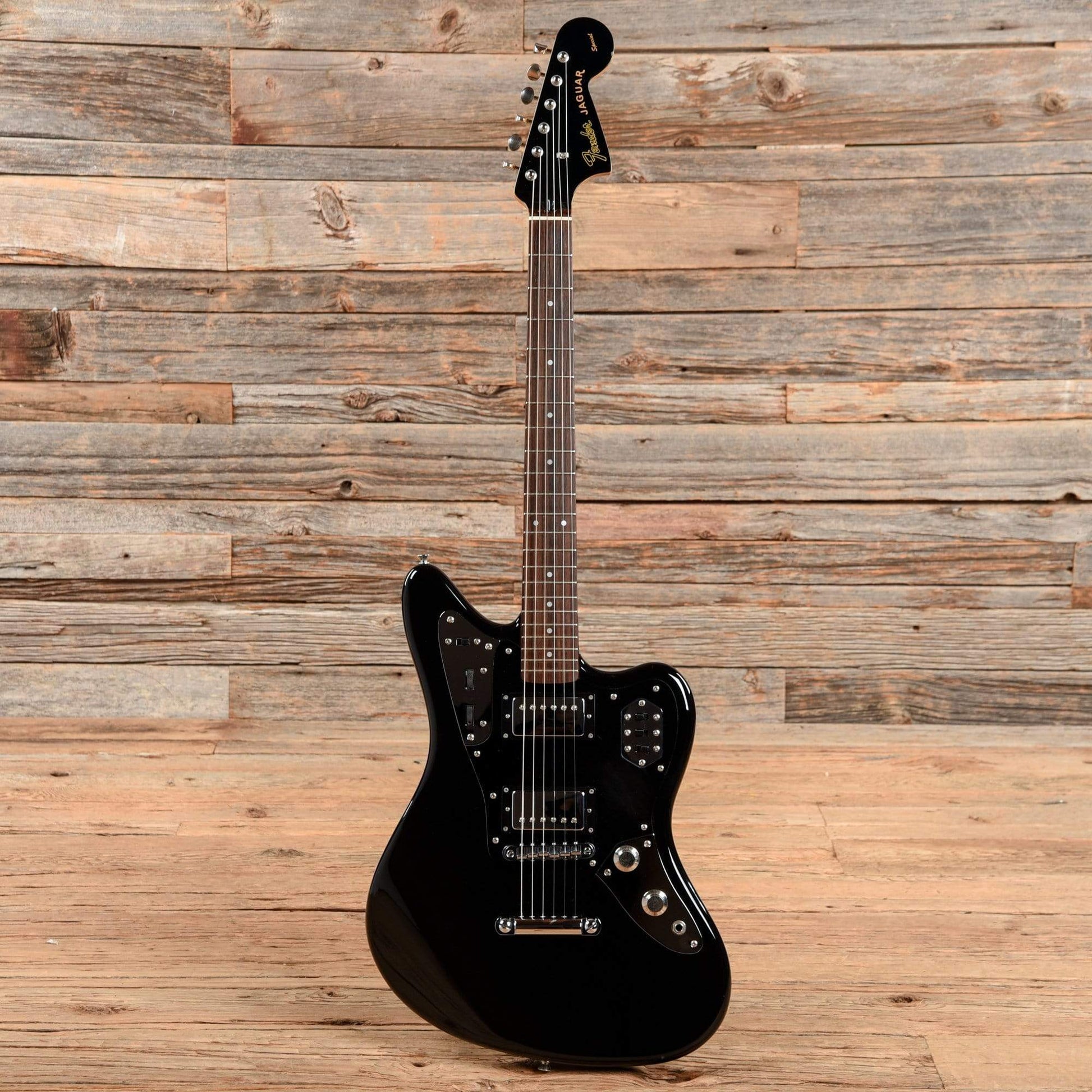 Fender JGS J-Craft Jaguar Special HH Black Electric Guitars / Solid Body