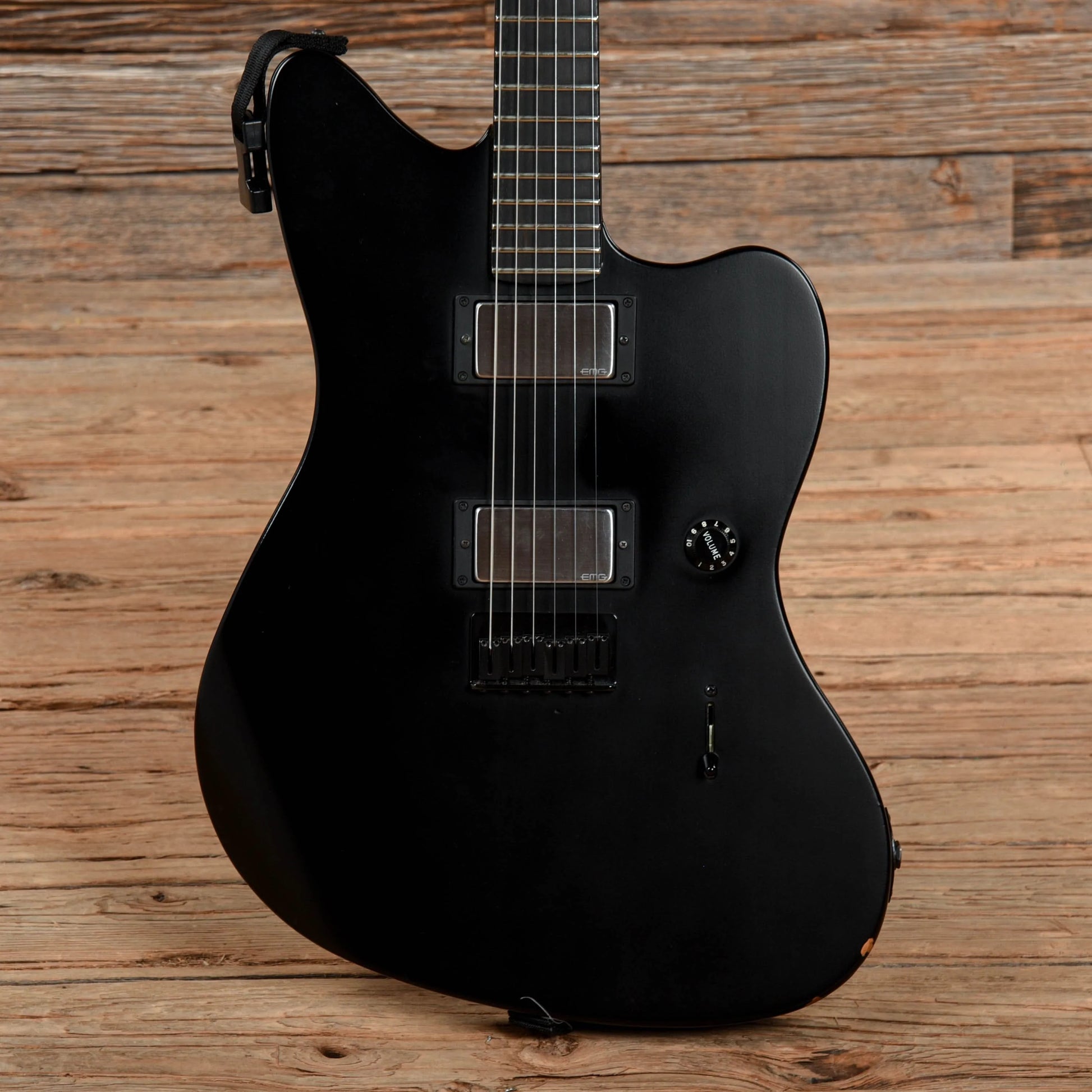 Fender Jim Root Artist Series Signature Jazzmaster Black Matte 2016 Electric Guitars / Solid Body